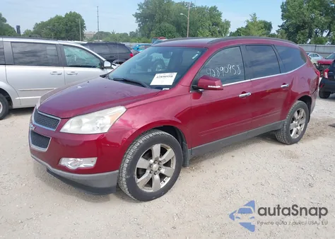 2010 Chevrolet Traverse Lt z USA, uszkodzony, nr VIN 1GNLRGED7AJ247428